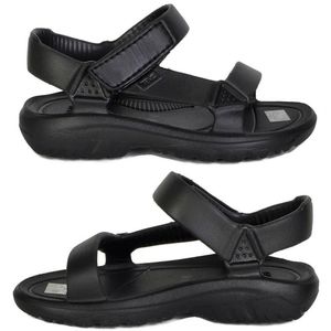 NWT Teva hurricane drift kids waterproof outdoor black sandals hiking camping